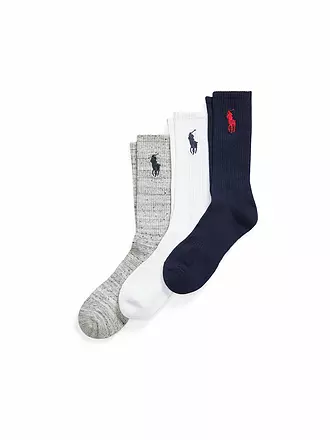 POLO RALPH LAUREN | Socken 3er Pkg. navy/white/grey | 